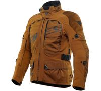 Dainese Springbok 3L Absoluteshell Chaqueta textil de motocicleta, marrón, Talla 44