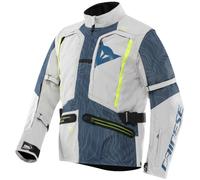 Dainese Sterrato Chaqueta Textil Moto, Gris claro/azul, Talla 48