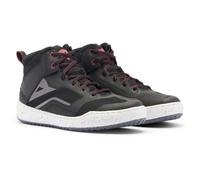 Dainese - Suburb Air Shoes Wmn, Zapatos de Verano para Moto, Mujer, Negro/Blanco/Apple Butter, 37