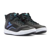 Dainese - Suburb Air Shoes Wmn, Zapatos de Verano para Moto, Mujer, Negro/Blanco/Azul Marino, 37