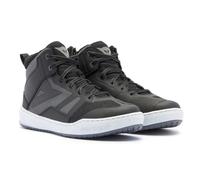 Dainese - Suburb Air Shoes, Zapato de Verano para Moto, Textil, Hombre, Negro/Blanco/Gris Hierro, 44