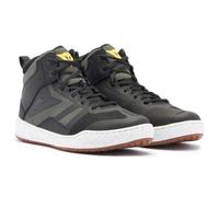 Zapatos de motocicleta Dainese Suburb Air - negro/blanco/verde ejército (50J)
