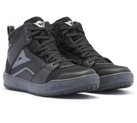 Dainese Suburb D-WP S26 zapatillas impermeables para moto femeninas, negro/gris, Talla 36