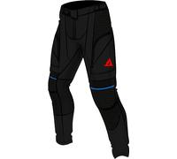 Dainese Super Adventure Absøluteshell, pantalón textil D-Dry 44 male Negro/Azul/Rojo