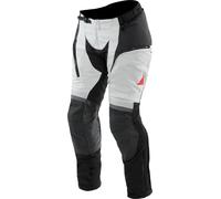 Dainese Super Adventure Absoluteshell Pantalones Textiles de Motocicleta Impermeables, Gris claro/negro, Talla 46