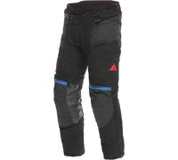 Dainese Super Adventure Absoluteshell Pantalones Textiles de Motocicleta Impermeables, negro-azul, tamaño 44 para Hombres