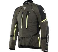 Dainese Super Adventure Absoluteshell S26 Chaqueta Textil de Motocicleta Impermeable, oliva, Talla 54