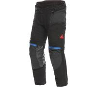Dainese Super Adventure Absoluteshell S26 pantalones textiles impermeables para motocicletas, negro/azul, Talla 52