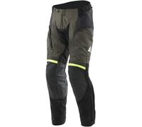 Dainese Super Adventure Absoluteshell S26 pantalones textiles impermeables para motocicletas, Oliva/negro, Talla 48