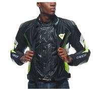 Dainese Super Rider 2 Absøluteshell Chaquetas de tela Negro/Blanco/Amarillo 48 hombres