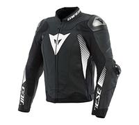 Dainese Super Speed 4 - Chaqueta combinada de moto para hombre (negro/blanco) 54
