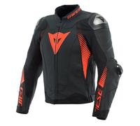 Dainese Super Speed 4 Motocicleta Chaqueta Combinada Hombre (Negro/Rojo) Gr: 52