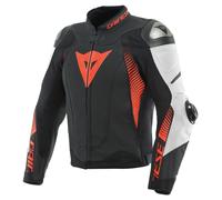 Dainese Super Speed 4 para hombre Chaqueta de cuero Negro/Rojo/Blanco 44 hombres
