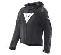 Dainese Super Sprint Air Tex para mujer Chaqueta de tela Negro/Blanco 40 mujeres