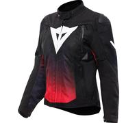 Dainese Super Sprint D-Dry Chaqueta de motocicleta impermeable para mujer, negro/rosa, Talla 48