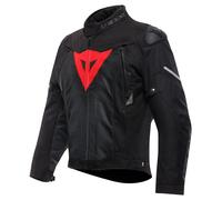 Dainese Super Sprint D-Dry para hombre Chaqueta de tela Negro/Rojo 58 hombres