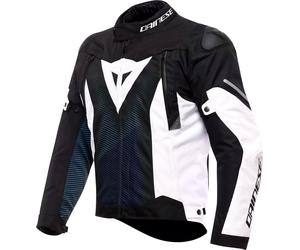 Dainese Super Sprint D-Dry S26, chaqueta textil impermeable 54 male Negro/Blanco/Azul