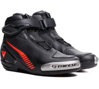 Dainese Superya Zapatos de moto, negro-rojo, tamaño 42 para Hombres