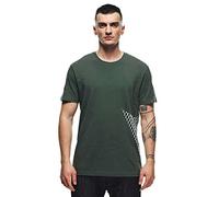 Dainese T-Shirt Big Logo, Camiseta Moto Manga Corta, Hombre, Climbing-Ivy/Blanco, XS