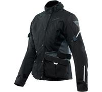 Dainese - Tempest 3 D-Dry Lady, Chaqueta de Moto Touring para Mujer, Chaqueta Impermeable, Forro Térmico Extraíble, Protectores de Hombro y Codo, Negro/Negro/Ébano, 52