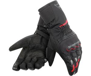 Dainese Tempest Unisex D-Dry Guantes largos moto, negro-rojo, tamaño 3XS para Hombres