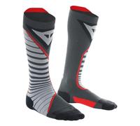 Dainese Thermo Long Socks, Calcetines Largos Moto, para Hombres y Mujeres, Negro/Rojo, 4547