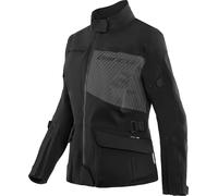 Dainese Tonale XT, chaqueta textil mujer D-Dry 38 female Negro/Gris Oscuro/Negro