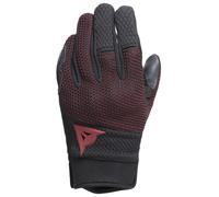 Dainese Torino Guantes de moto para damas, negro-rojo, tamaño L para Mujer