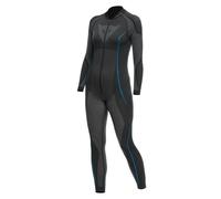Dainese Dry Suit Traje interior de damas, gris/azul, Talla L/XL