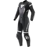 DAINESE Trajes / Monos Fulminea 2PCS S/T Leather Lady Black / White 47T