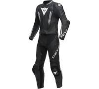 Dainese Laguna Seca 5 2tlg. Traje Cuero Combinado para Moto Tamaño Largo (Negro