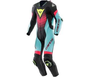 DAINESE Trajes / Monos Laguna Seca 6 Perf 1 PC Black / Water / Fuxia 52