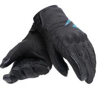 Dainese Trento D-Dry Guantes de moto para mujer, negro-azul, tamaño XL