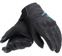 Dainese Trento D-Dry Guantes de moto para mujer, negro-azul, tamaño L