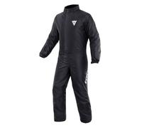 DAINESE -TYPHON TRAJE DE LLUVIA, Hombre y Mujer, Negro, XL | Traje impermeable ultraligero para motocicleta con inserciones reflectantes