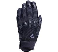 Dainese - Unruly Ergo-Tek Gloves, Guantes de Moto para Hombre, Tejido sin Costuras, Refuerzos de Cuero, Protección de Nudillos, Pantalla Táctil, Negro/Antracita, XL