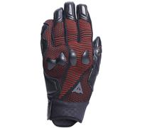 Dainese Unruly Ergo-Tek Guantes de motocicleta, negro-rojo, tamaño M para Hombres
