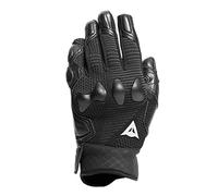 Dainese - Unruly Woman Ergo-Tek Gloves, Guantes de Moto para Mujer, tejido sin costuras, refuerzos de piel, protección de nudillos, pantalla táctil, Negro/Antracita, L