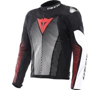 Dainese Ventar Air Chaqueta textil para motocicletas, negro-blanco-rojo, tamaño 52 para Hombres