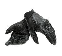 Dainese - X-Ride Gloves, Guante Corto de Cuero, Deportivo, con Protectores de Nudillos de Carbono-Nailon, Hombre, Negro/Negro, L