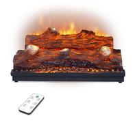 DAINIQUKANHAI Chimenea eléctrica con efecto de llama realista, bloque de llama, 21.45 x 9.45 x 8.25 pulgadas, control remoto USB, colocación de la chimenea sin emitir calor