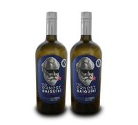 Daiquirí artesano Tío Ernest. 75 cl. Ron Blended añejado en barricas de roble americano, limones ecológicos del Levante español y jarabe simple de azúcar. Listo para tomar. (Pack de 2)