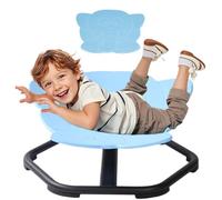 DAIREN Silla giratoria sensorial para niños, asiento giratorio de 360°, silla de elefante giratoria sensorial para autismo, base de metal antideslizante, productos giratorios sensoriales de