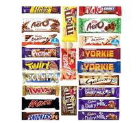 Dairymilk Twirl Picnic Chunky Aero & More - Caja de regalo de chocolate para los amantes del chocolate, gran selección de barras de chocolate, cesta de Navidad