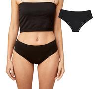DAIS Classic - Calzoncillos de ciclismo modelo clásico - Talla XS - Bragas de ciclo menstrual para mujer, bragas absorbentes de algodón reutilizables y lavables en lavadora