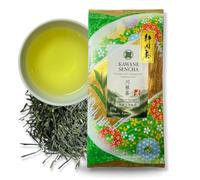 Daisan Tea Kawane Sencha - Uno de los 3 tés más prestigiosos de Japón (Shizuoka) - Vaporizado ligero tradicional (Asamushi) con aroma de montaña refrescante (100g)