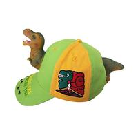 DAISHIAO Gorra de béisbol de dinosaurio feroz de dibujos animados 3D para niños adultos Sombrero de Snapback de ala ancha divertida