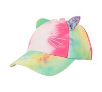 DAISHIAO Gorras de béisbol para niños, con bonitas orejas de gato, sombrero de sol, visera de ala ancha, sombrero de playa, al aire libre, gorra de verano, protección UV
