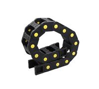 DAISHUJIE Cable Chain Cadena de Cable de 1 m, 35 x 50 mm, 35 x 75 mm, Cadena de Arrastre for Piezas de fresadora CNC.(25x57 mm)