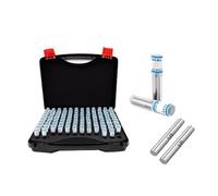 DAISHUJIE Calibre de Pasador 51 Piezas 91 Piezas 98 Piezas 101 Piezas Calibre de Pasador cilíndrico Calibre de tapón Liso Calibre de Orificio Herramienta de medición de Pasos(2.00-3.00mm 101pcs)